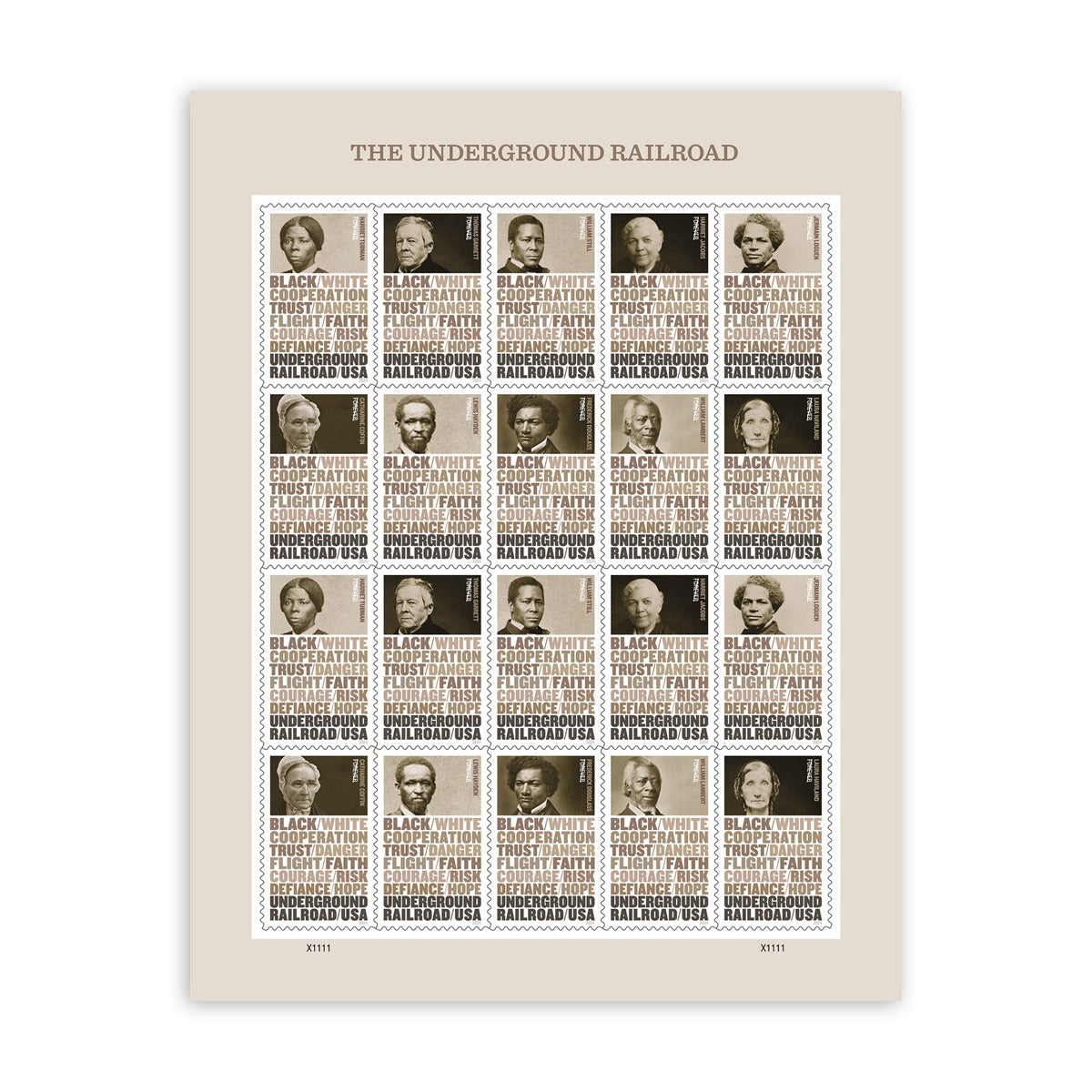 2024 Stamps - The Underground Railroad