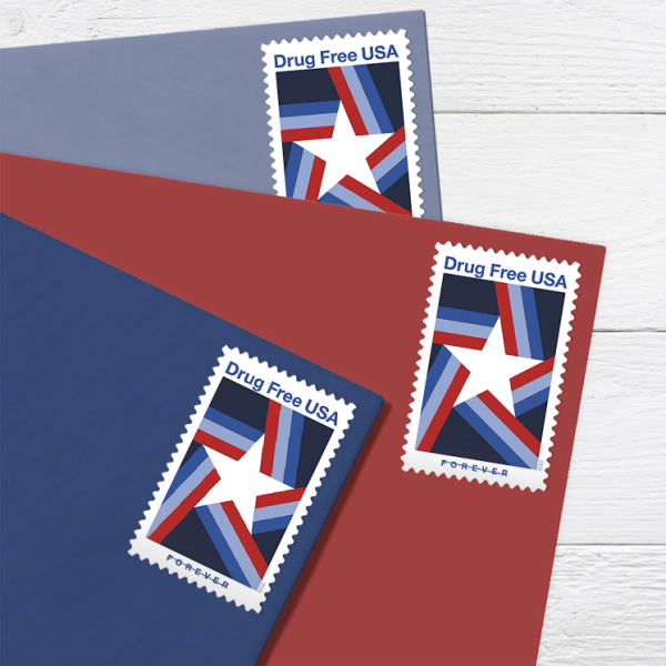 (2020) Drug Free USA First-Class Forever Stamps