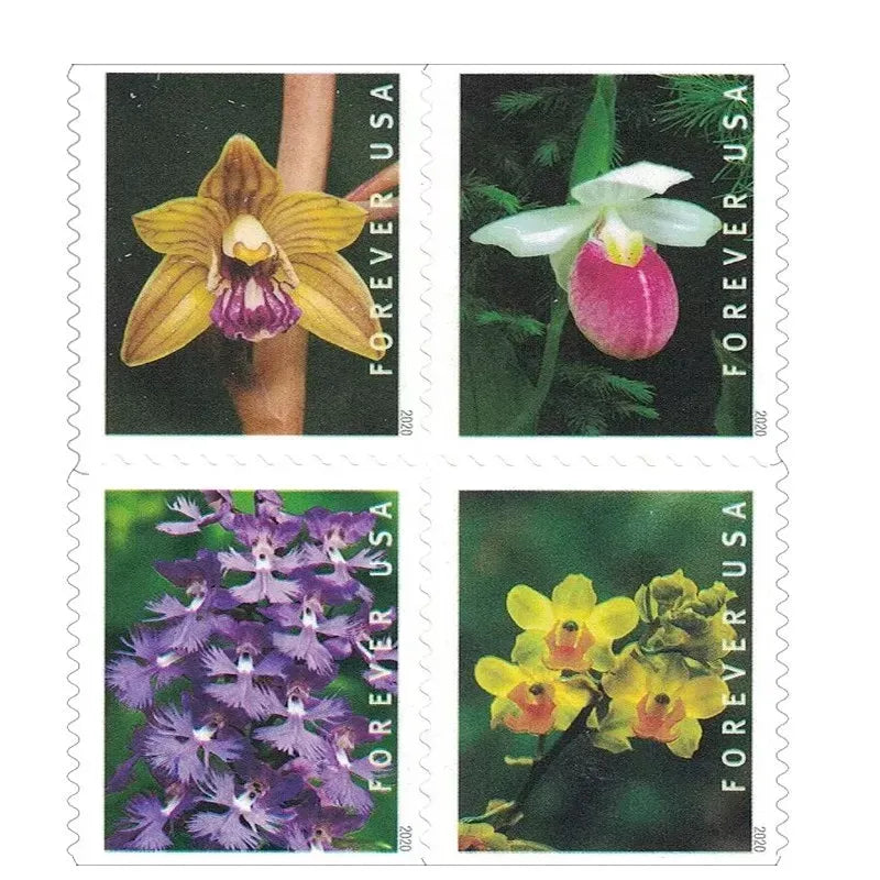(2020) Wild Orchids Forever Postage Stamps