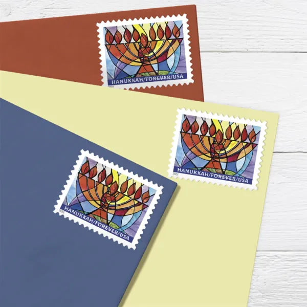 2022 US Hanukkah Postage Stamps
