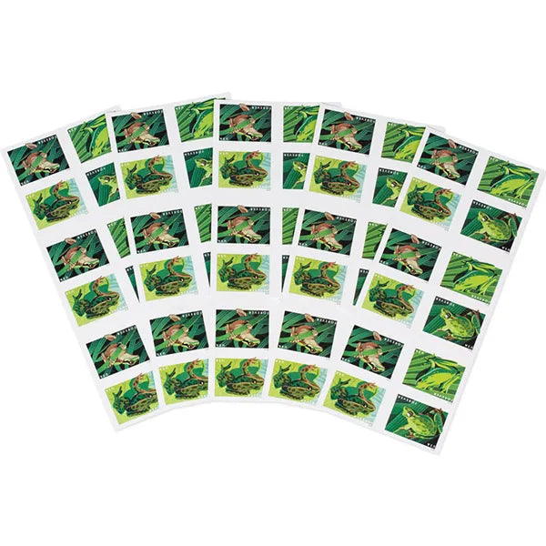 (2019) Frogs Forever First Class Postage Stamps