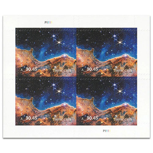 2024 US Cosmic Cliffs forever stamps