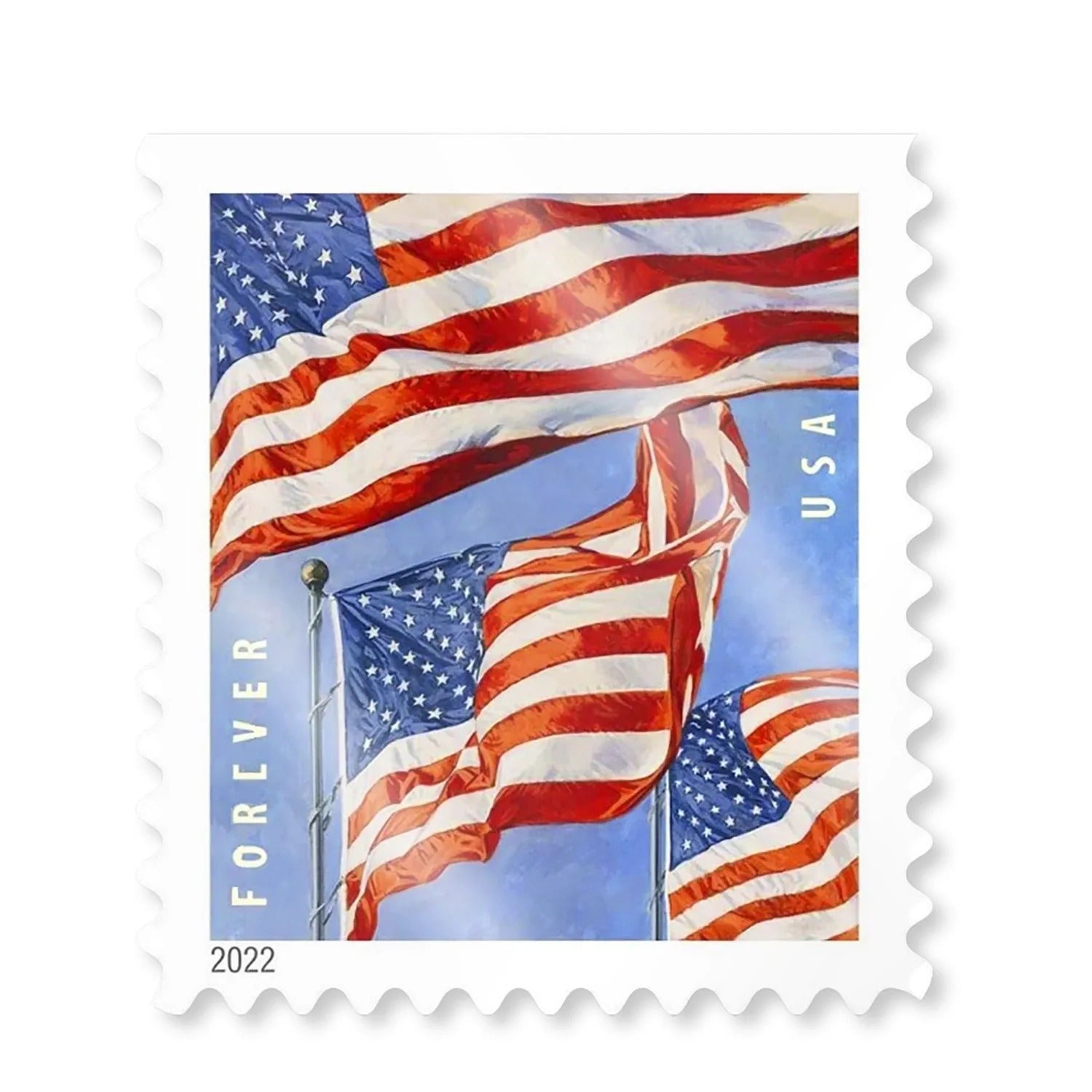 (2022) American Flag Forever Stamps