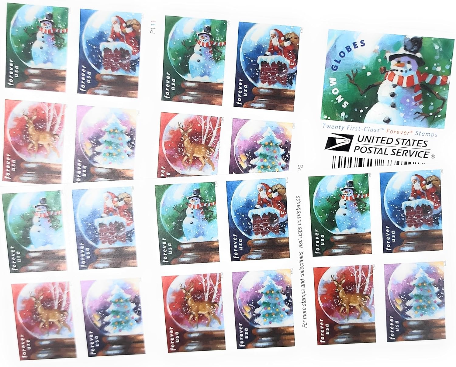 2023 US Snow Globes Booklet
