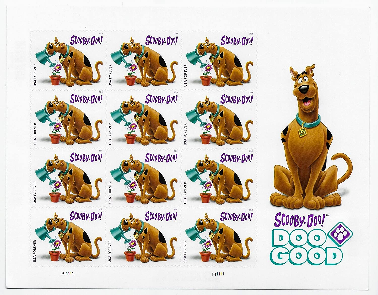 (2018) US Scooby-Doo! First-Class Forever Stamps