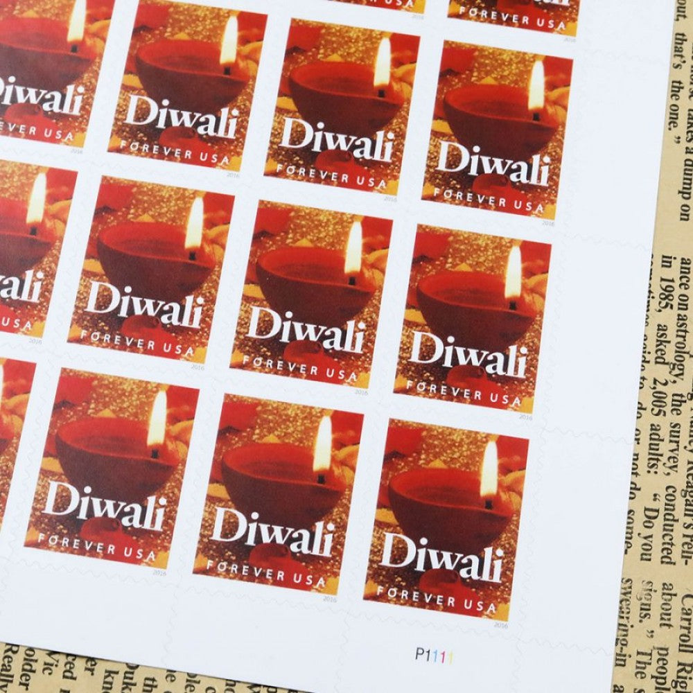 2016 Diwali Celebration First Class Postage Stamps