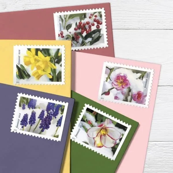 2022 Snowy Garden Beauty sheet of 20
