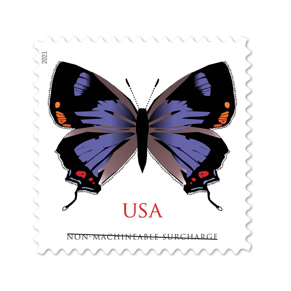 (2021) US Colorado Hairstreak Forever Postage Stamps