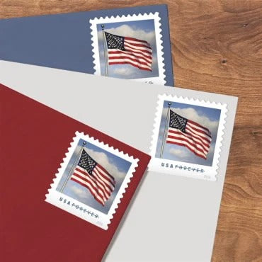 (2019) US Forever American Flag Stamps Rolls