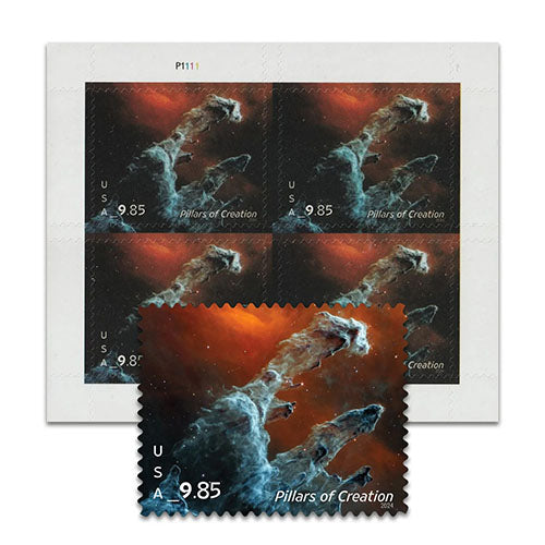 2024 US Pillars of Creation sheet of 4