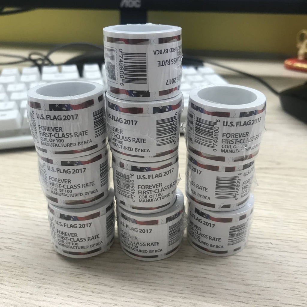 (2017) US Forever American Flag Stamps