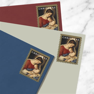 2024 Christmas Madonna and Child Forever Stamps Book of 20