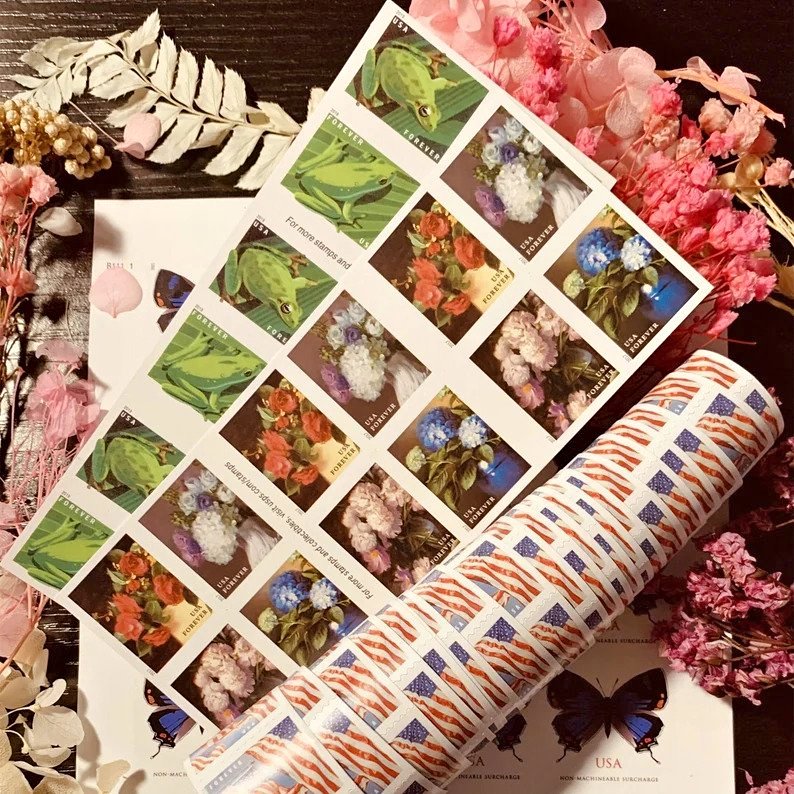(2022) US Forever American Flag Stamps Rolls