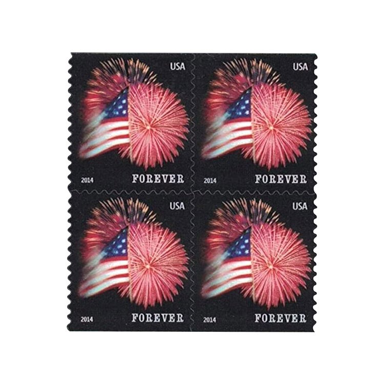 (2014) US American Star-Spangled Flag Forever Stamps