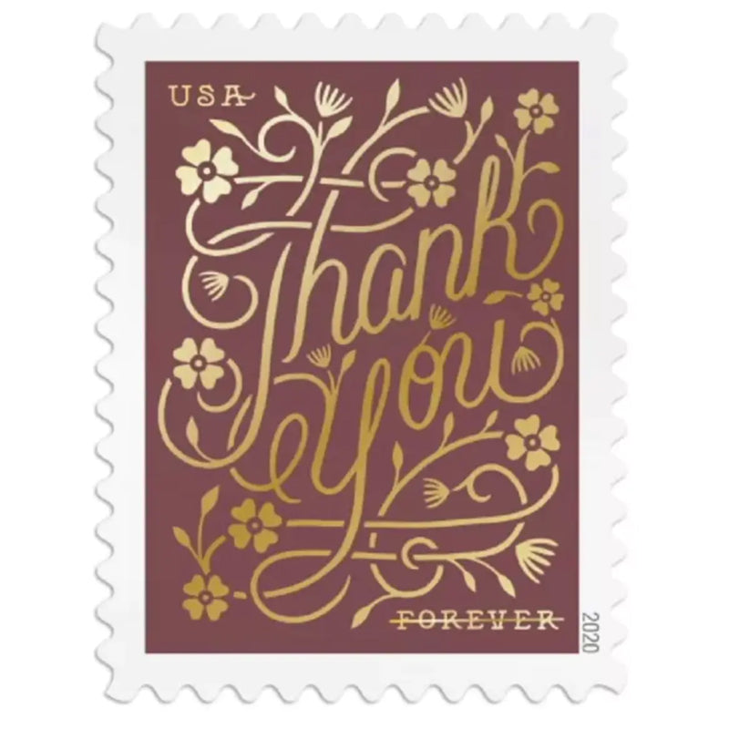 (2020) Thank You Forever Postage Stamps
