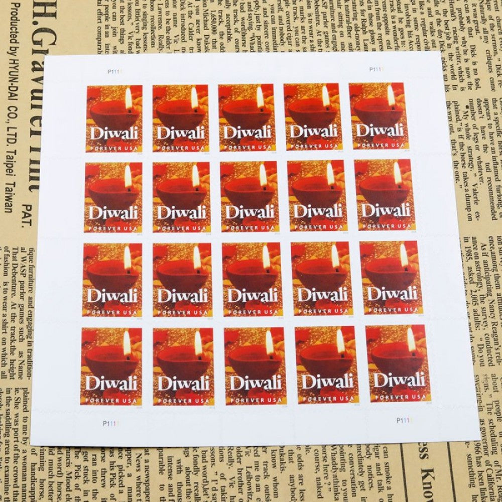 2016 Diwali Celebration First Class Postage Stamps