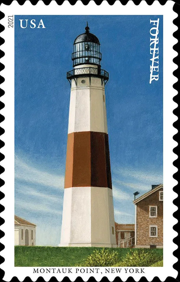 (2021) US Mid Atlantic Lighthouses Forever Postage Stamps
