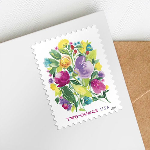 2024 US Wedding Blooms Forever Stamps