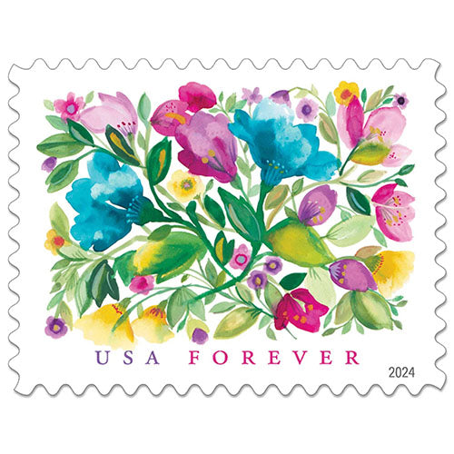 2024 US Celebration Blooms Forever Stamps