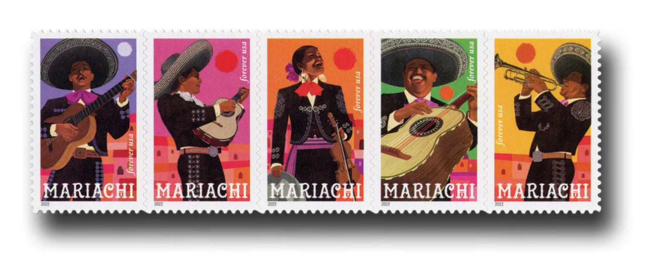 2022 US Mariachi Stamps