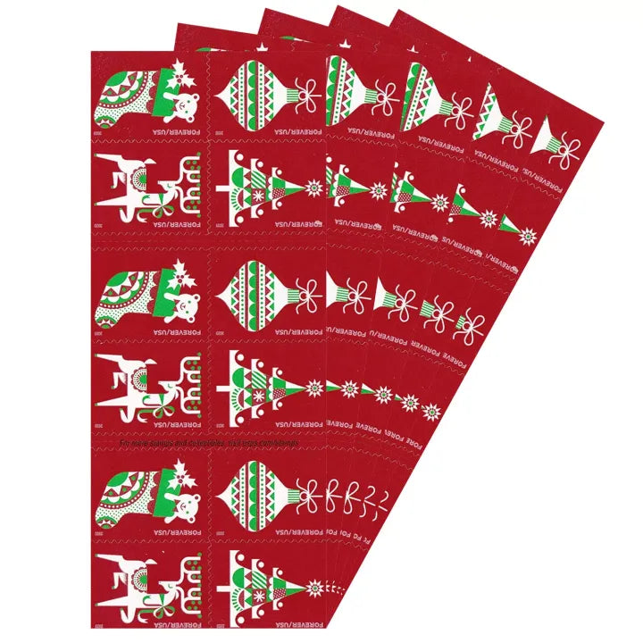 (2020) Holiday Delights Forever Stamps