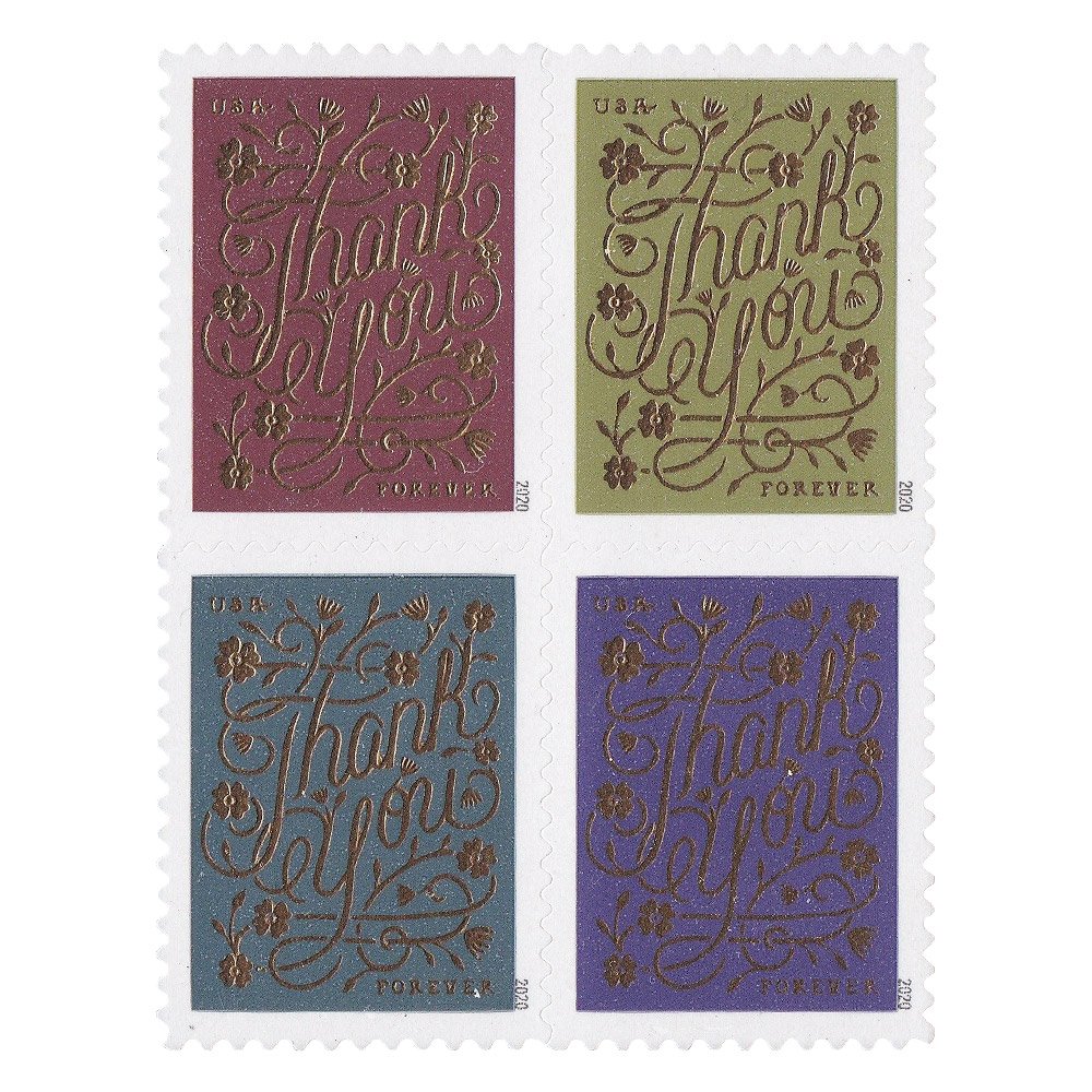 (2020) Thank You Forever Postage Stamps
