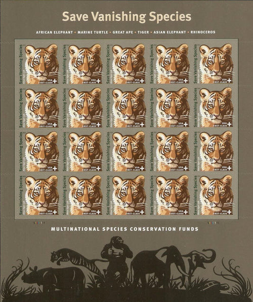 (2011) US Save Vanishing Species Postage Stamps