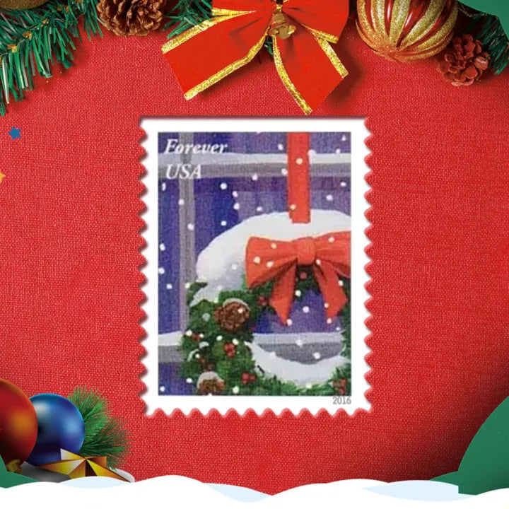(2016) US Holiday Windows Forever Stamps