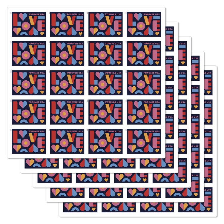 (2021) US Love Forever Stamps