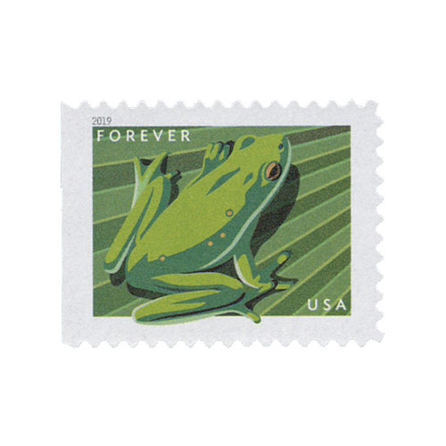 (2019) Frogs Forever First Class Postage Stamps
