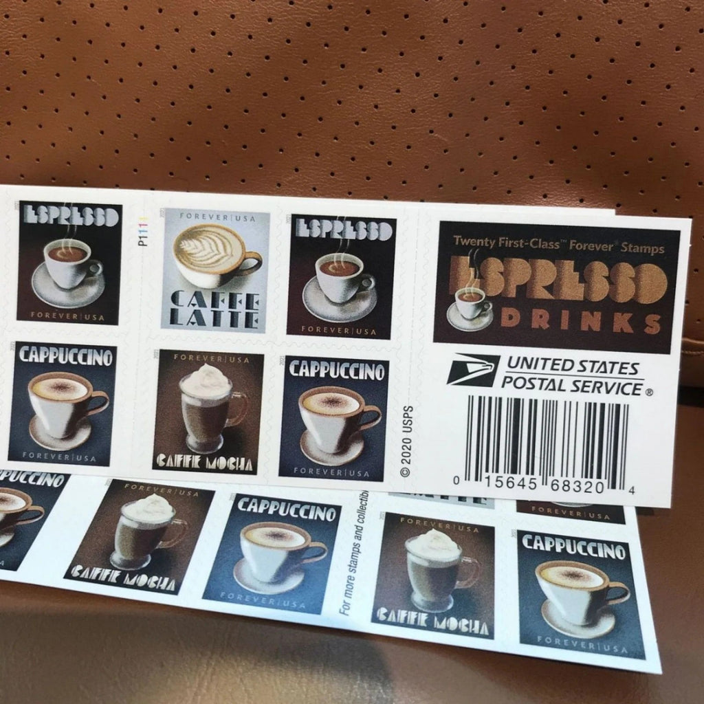 (2021) Espresso Drinks Forever Coffee Stamps