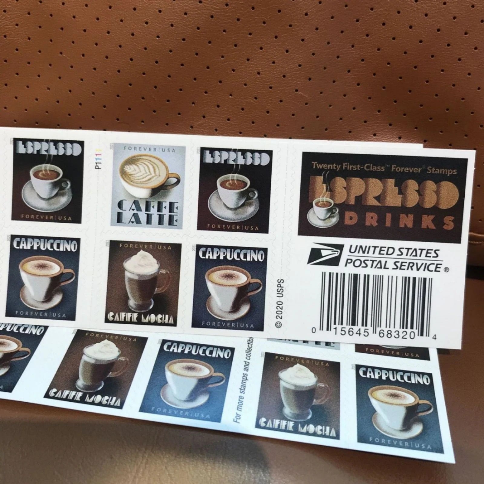 (2021) Espresso Drinks Forever Coffee Stamps