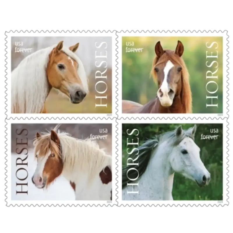 2024 Horses sheet of 20
