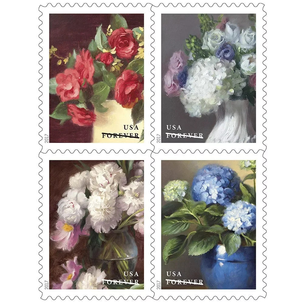 (2017) Flowers from The Garden Forever Stamps