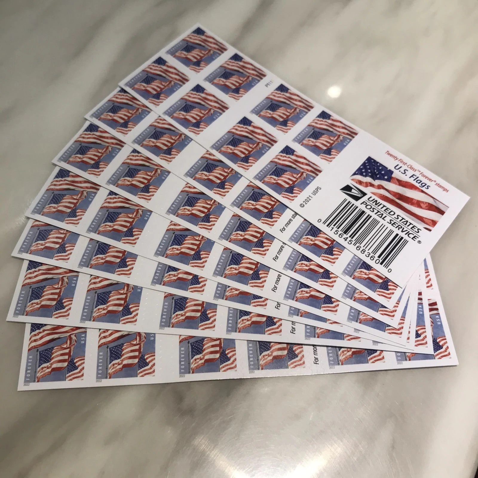 (2022) American Flag Forever Stamps