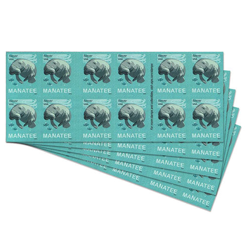 2024 US Save Manatees Forever Stamps