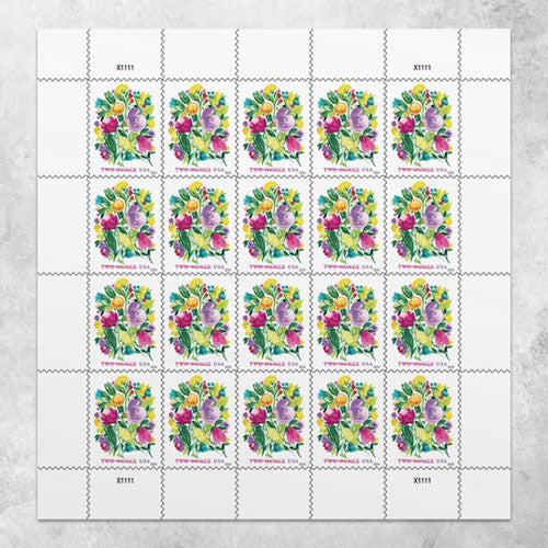 2024 US Wedding Blooms Forever Stamps