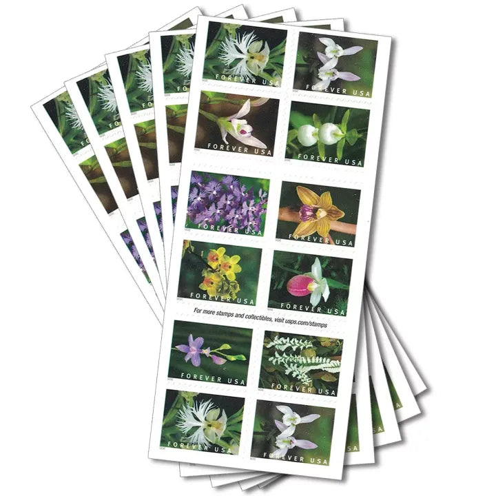 (2020) Wild Orchids Forever Postage Stamps