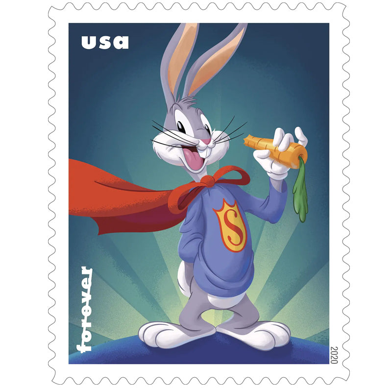 (2020) US Bugs Bunny Forever Postage Stamps