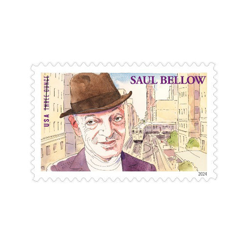 2024 US Saul Bellow Forever Stamps