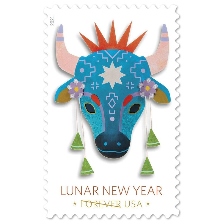 (2021) US Lunar New Year: Year Of The Ox Stamps