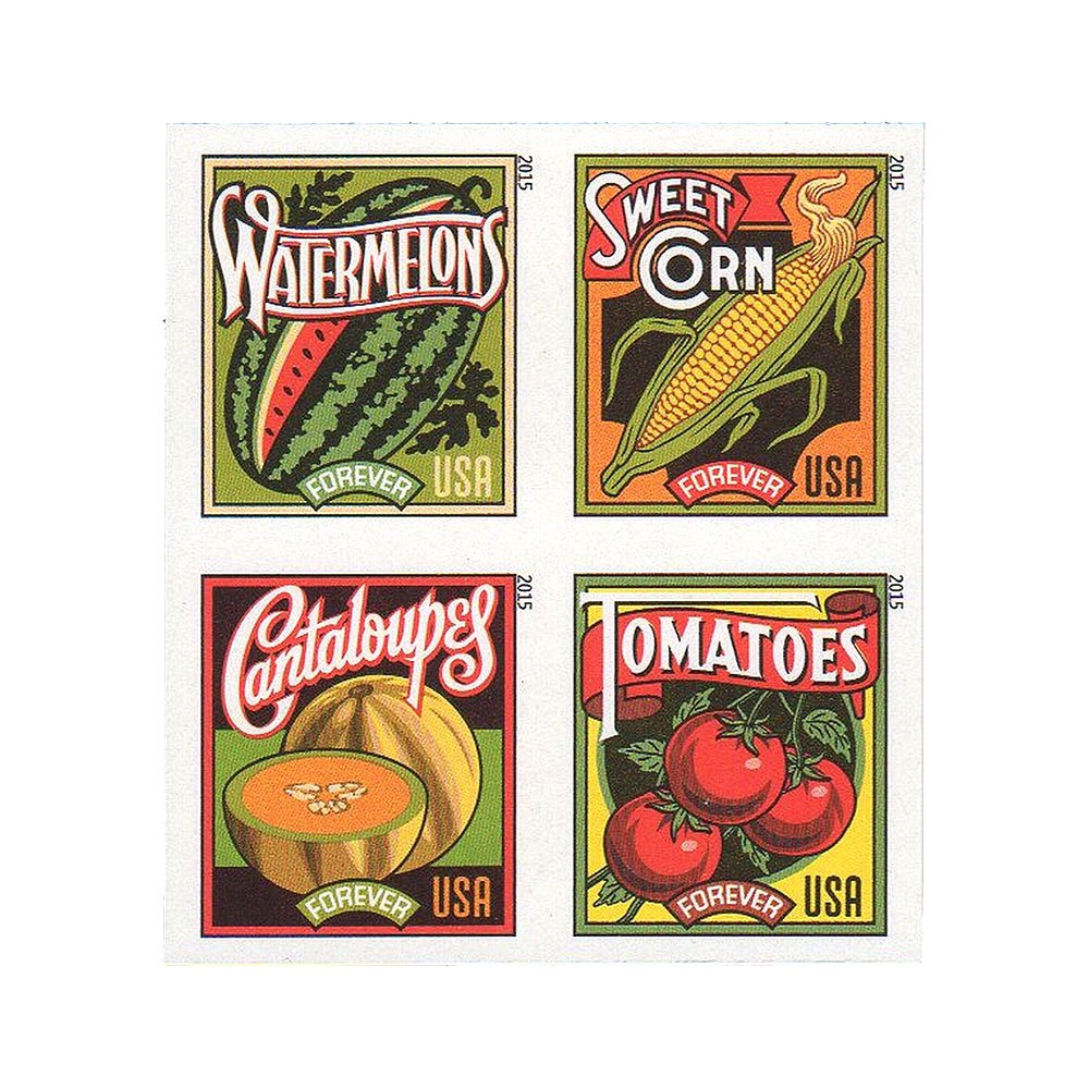(2015) US Summer Harvest Forever Stamps