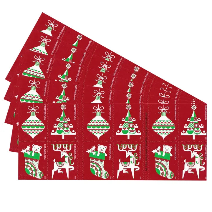 (2020) Holiday Delights Forever Stamps