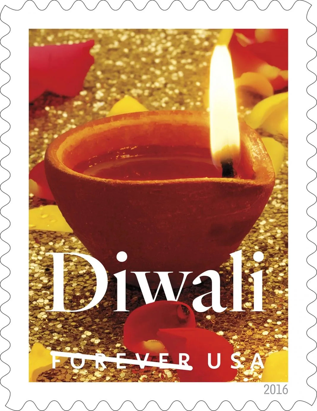 2016 Diwali Celebration First Class Postage Stamps