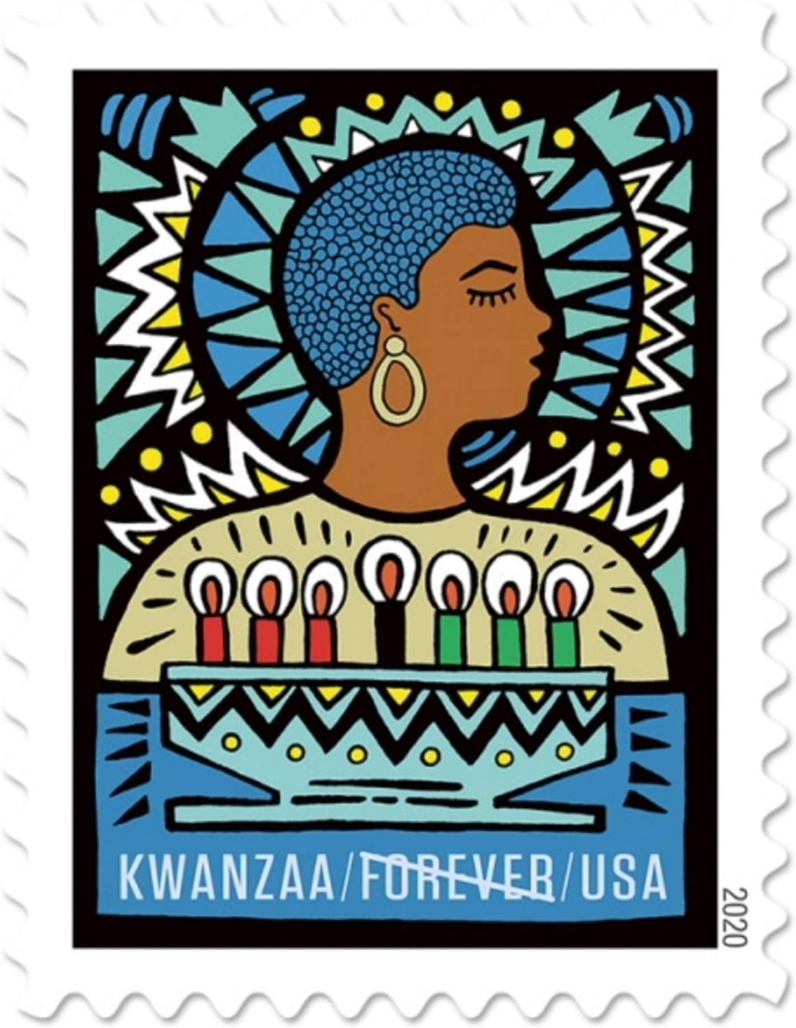 2020 US Kwanzaa Postage Stamps