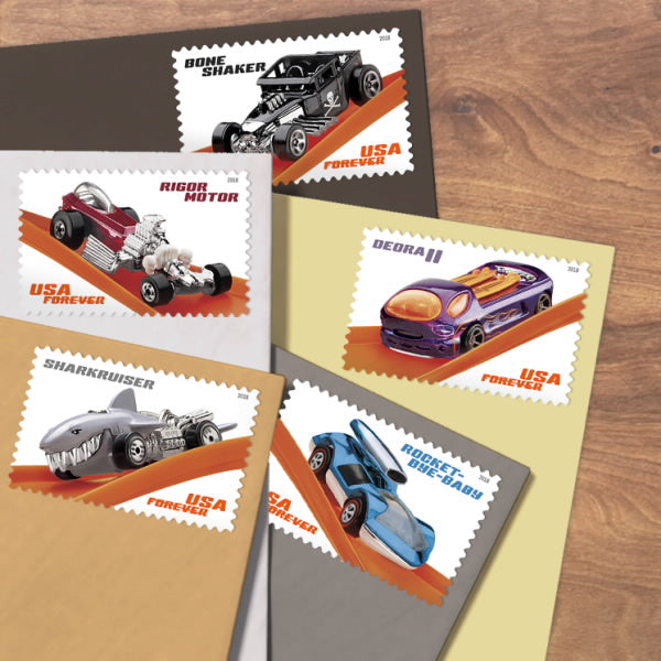(2018) Hot Wheels Stamps