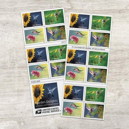 2024 US Garden Delights sheet of 20