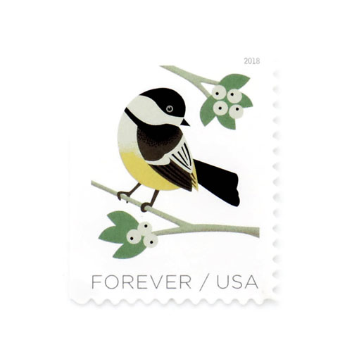 2018 US Forever Stamp Sheets Featuring Birds ( Birds in Winter)
