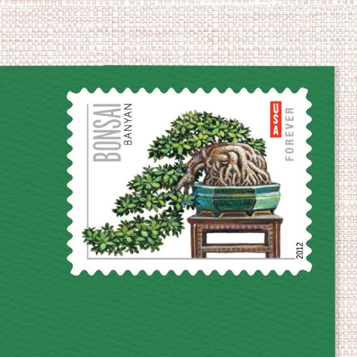 (2012) Bonsai First Class Forever Postage Stamps