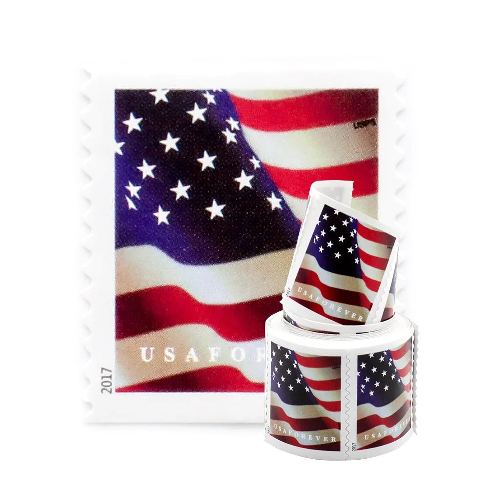 (2017) US Forever American Flag Stamps